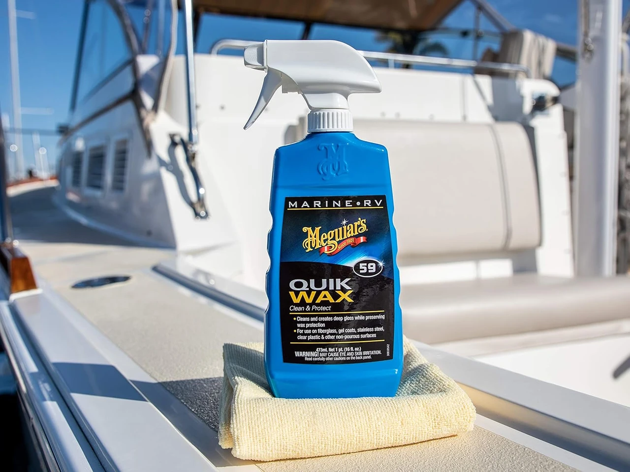 Meguiar's Quick Boat Spray Wax, 16 Oz (M5916) — product image 7