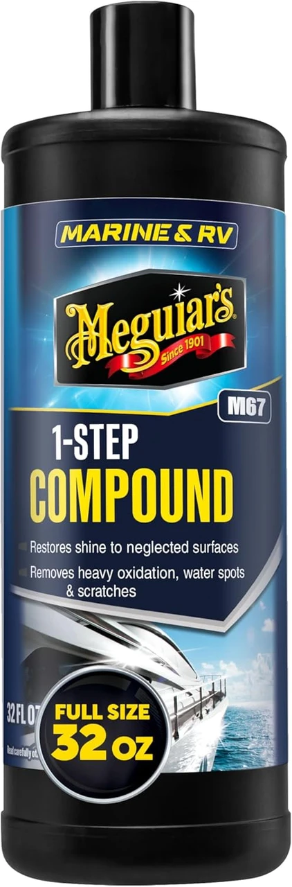 Meguiar's Marine One-Step Compound, 32 Oz (M6732)
