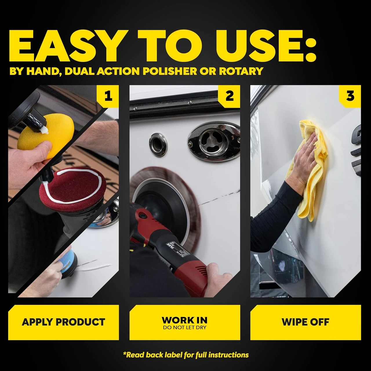 Meguiar's Marine One-Step Compound, 32 Oz (M6732) — product image 5