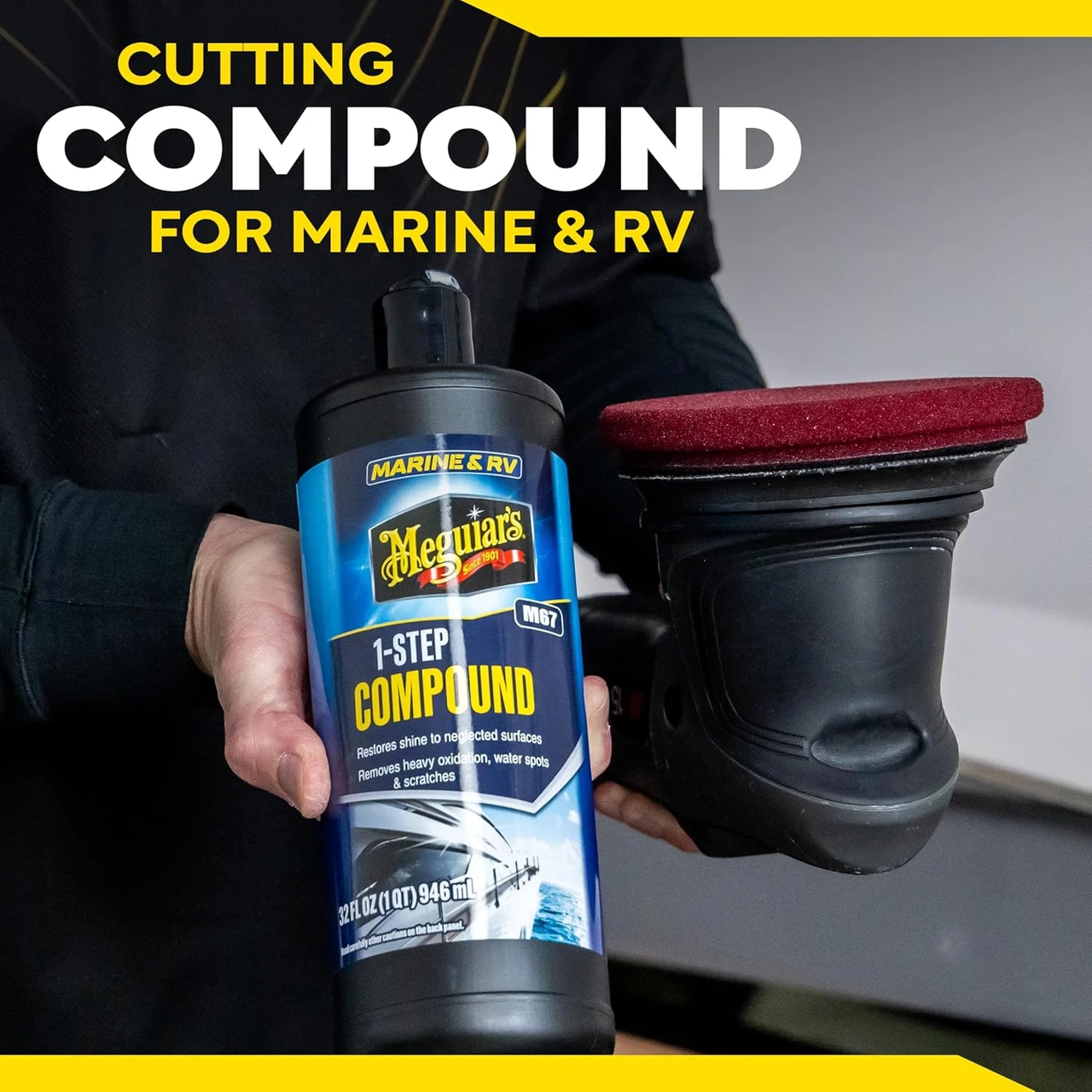 Meguiar's Marine One-Step Compound, 32 Oz (M6732) — product image 7