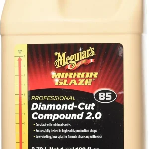 Meguiar's Mirror Glaze Diamond Cut Compound 2.0 1 Gallon (M8501)