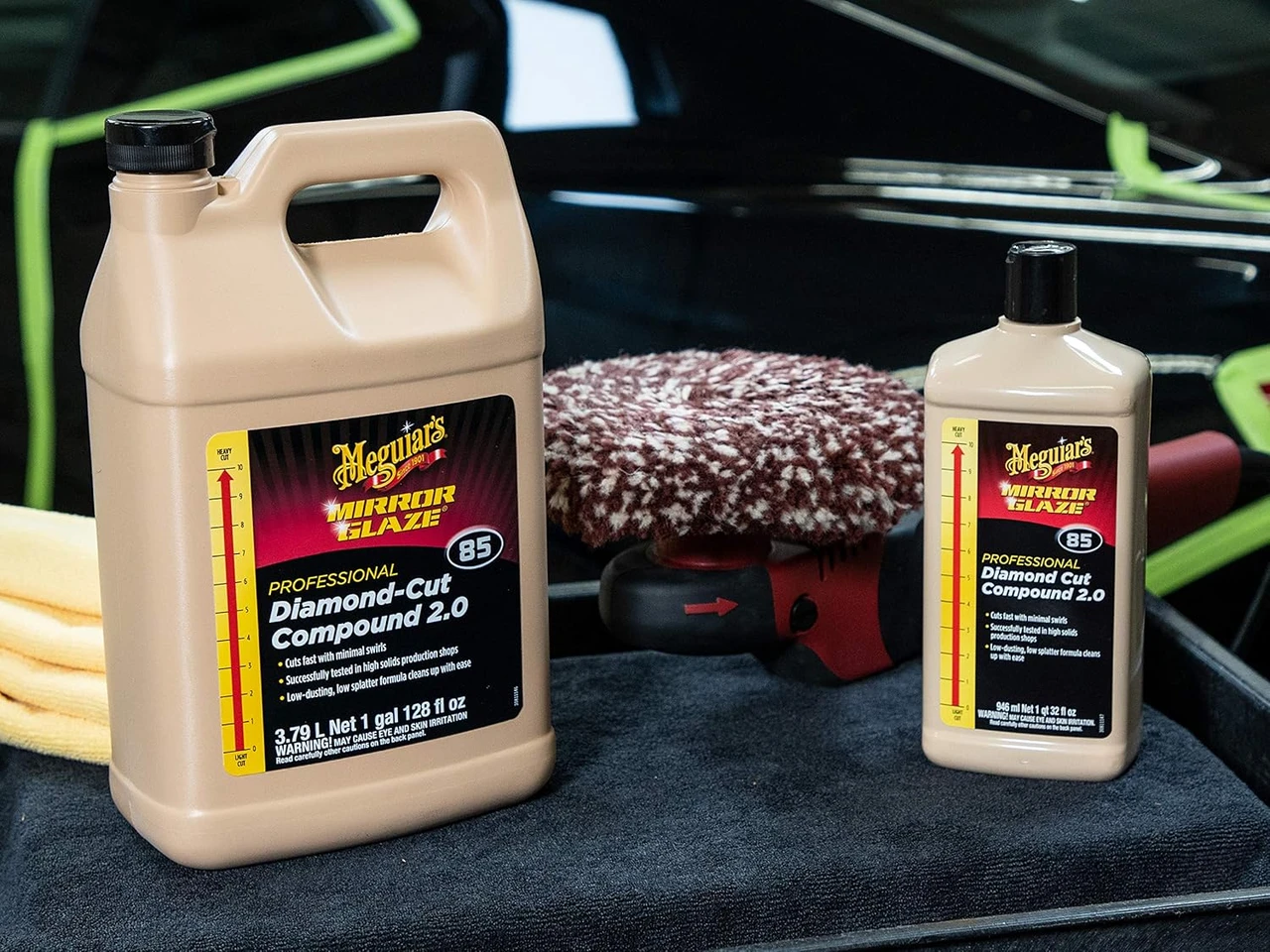 Meguiar's Mirror Glaze Diamond Cut Compound 2.0 1 Gallon (M8501) — product image 2