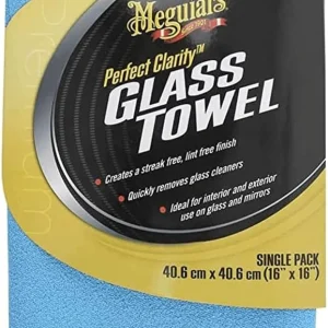 Meguiar's Perfect Clarity Glass Towels Streak-Free Lint-Free 3-Pack (X190300)