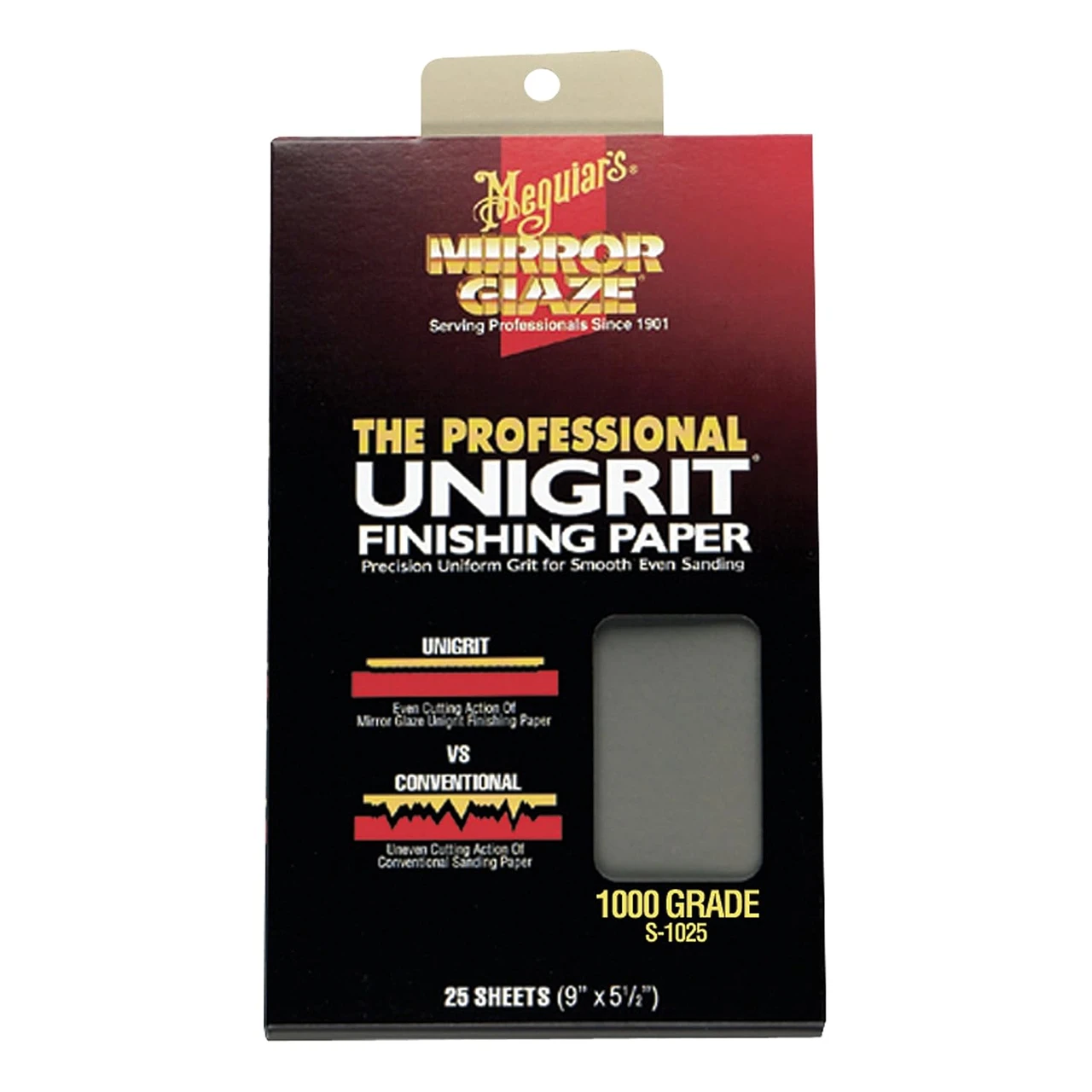 Meguiar's 1000 Grit Sanding Paper 25-Pack (S1025)