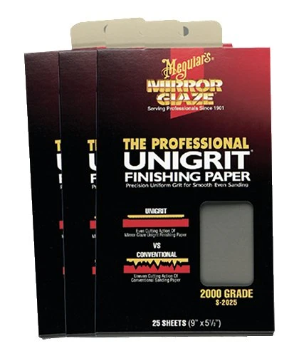 Meguiar's Sanding Paper 1500 Grit 25 Sheets (S1525) — product image 2