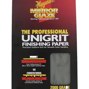 Meguiar's Sanding Paper 2500 Grit, 25 Sheets (S2525)