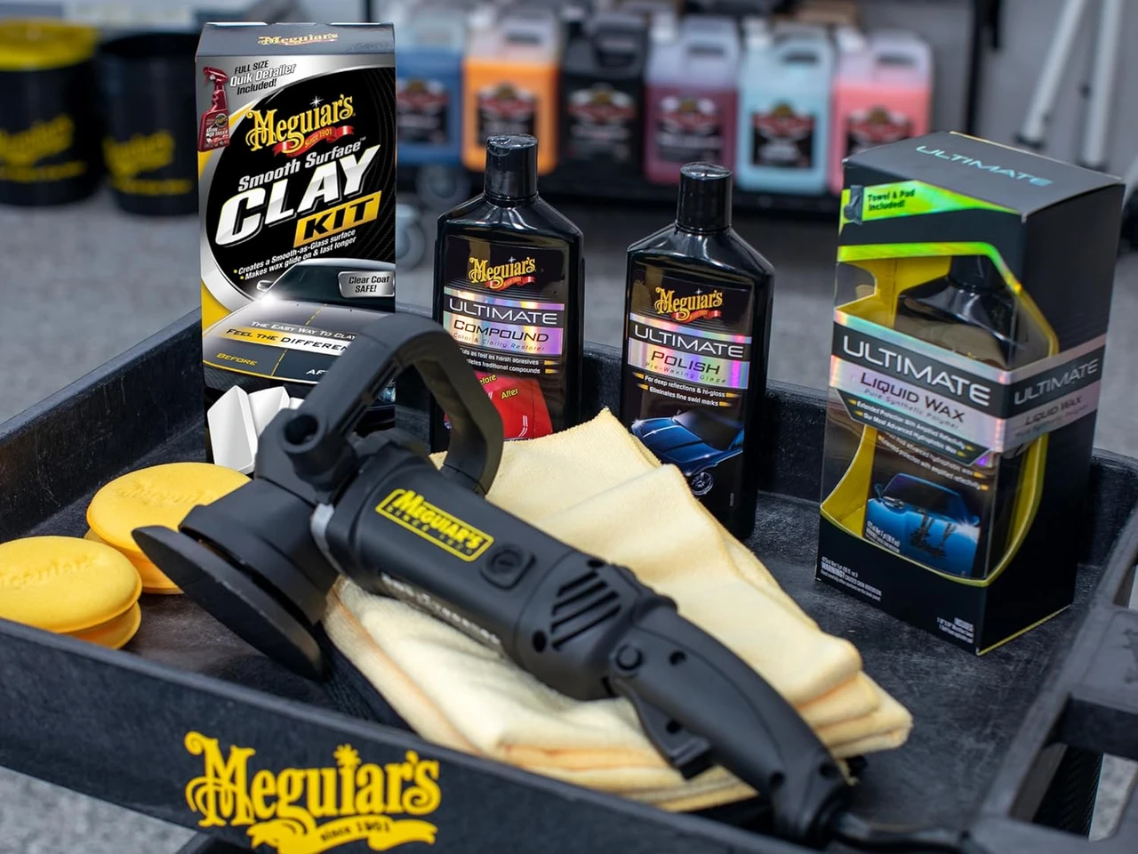 Meguiar's Smooth Surface Clay Kit with 2 Clay Bars (G191700) — product image 8