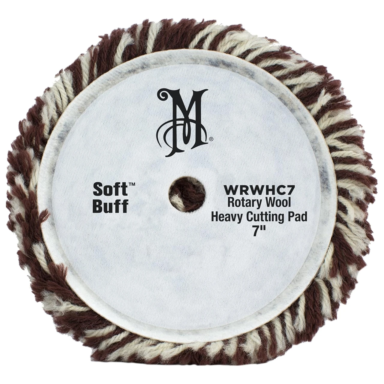Meguiar's 7" Soft Buff Rotary Wool Heavy Cutting Pad (WRWHC7) — product image 2