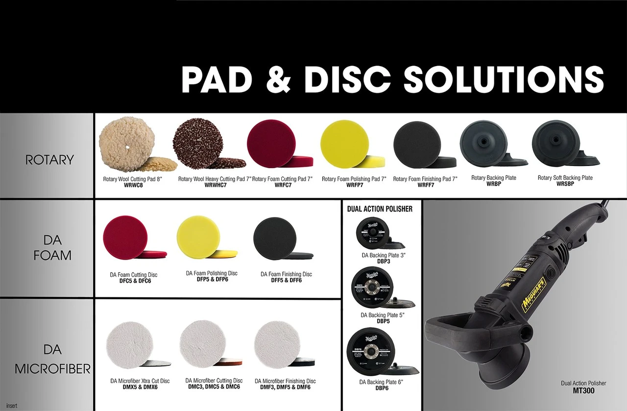 Meguiar's 7" Soft Buff Rotary Wool Heavy Cutting Pad (WRWHC7) — product image 5