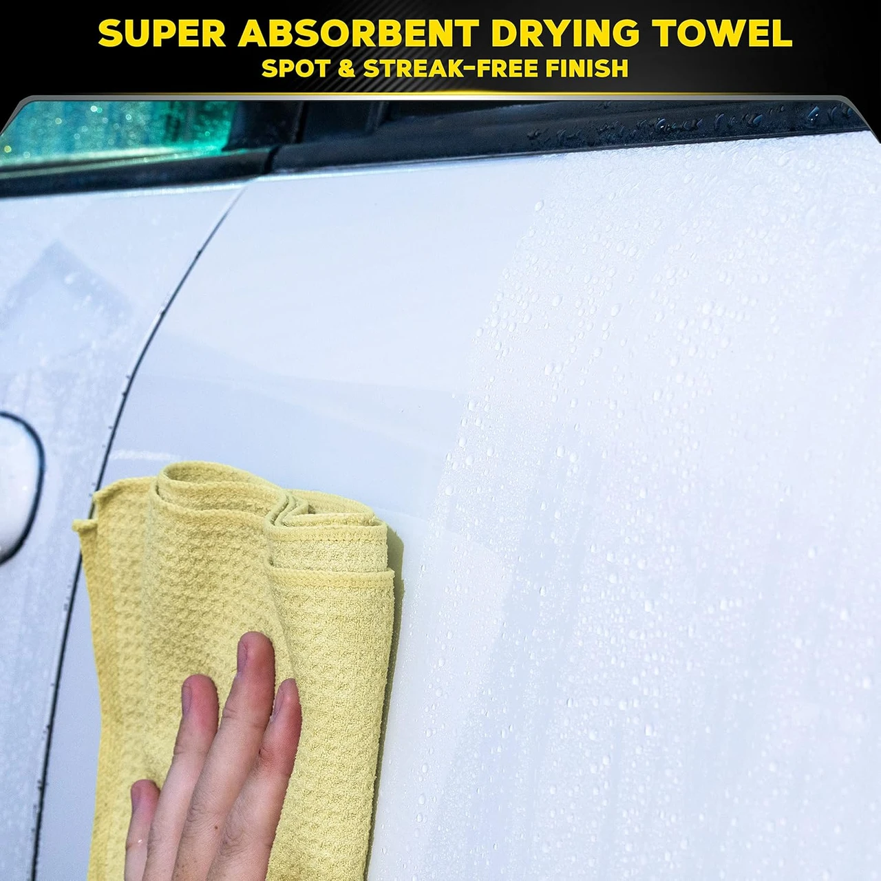Meguiar's Microfiber Water Magnet Drying Towel 22" x 30" (X2000) — product image 2