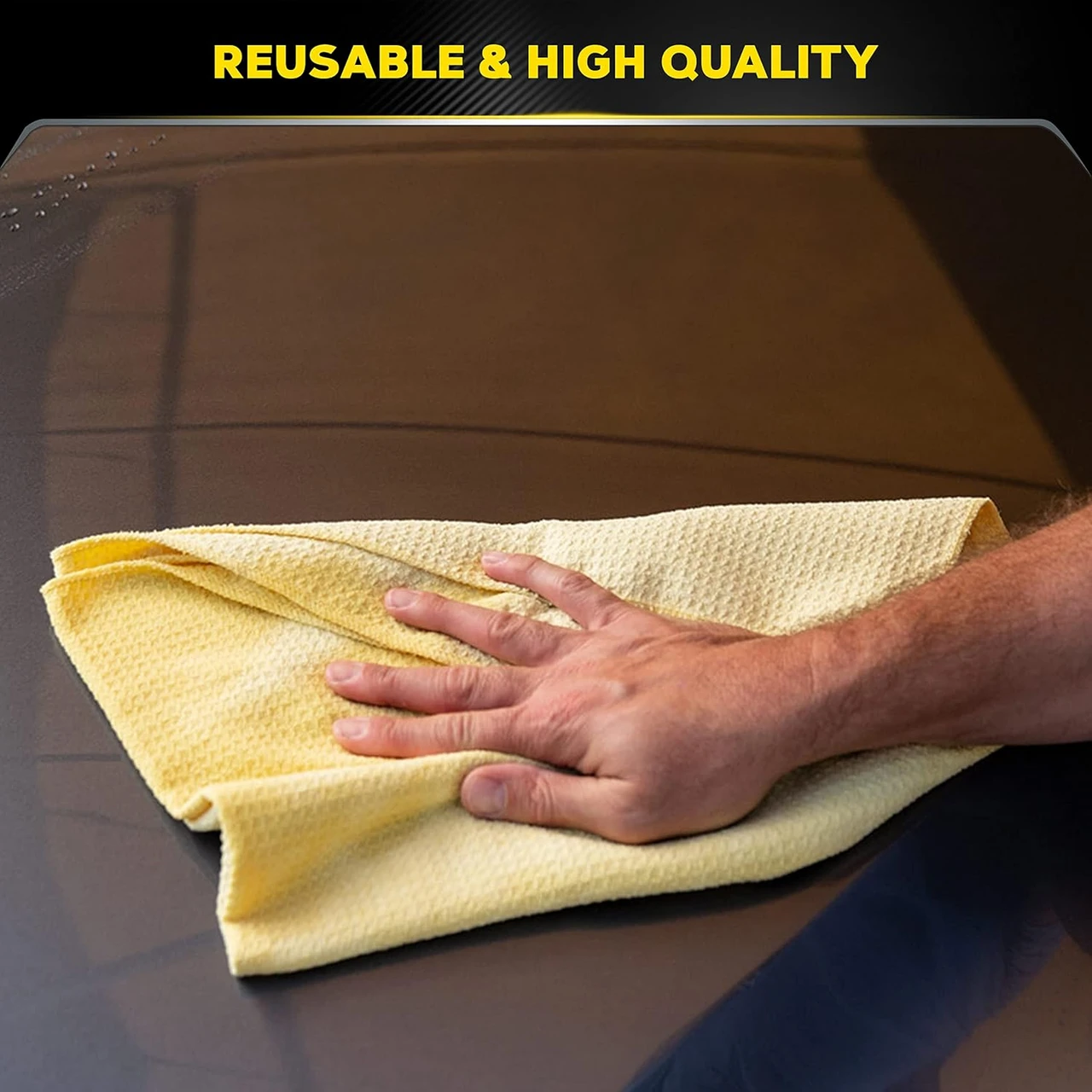 Meguiar's Microfiber Water Magnet Drying Towel 22" x 30" (X2000) — product image 6