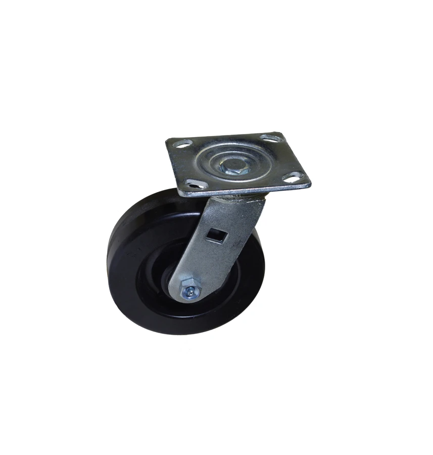 Merrick Machine Company 6" Flat Top Swivel Phenolic Caster (M350002)