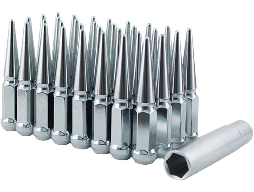 Metal Lugz 12x1.5 Conical 6 Spiked Lug Nut Kit (7005K6, 7005K6-BLK, 7005K6-BLU, 7005K6-RED) — product image 2