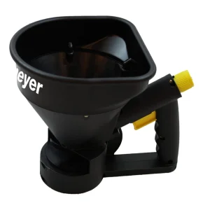 Meyer Hot Shot Hand Held Crank Ice Melt or Fertilizer Spreader (38195)