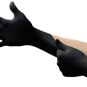 Microflex Black Dragon Zero Black Nitrile Gloves (BD-100N)
