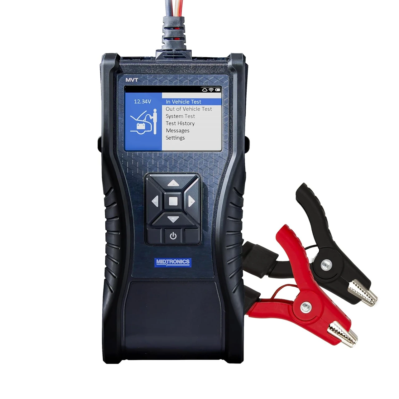 Midtronics Handheld Battery Tester, Mdx-Ai Powered, Fast & Accurate Diagnostics For 6V/12V Automotive, Marine (MVT-200)
