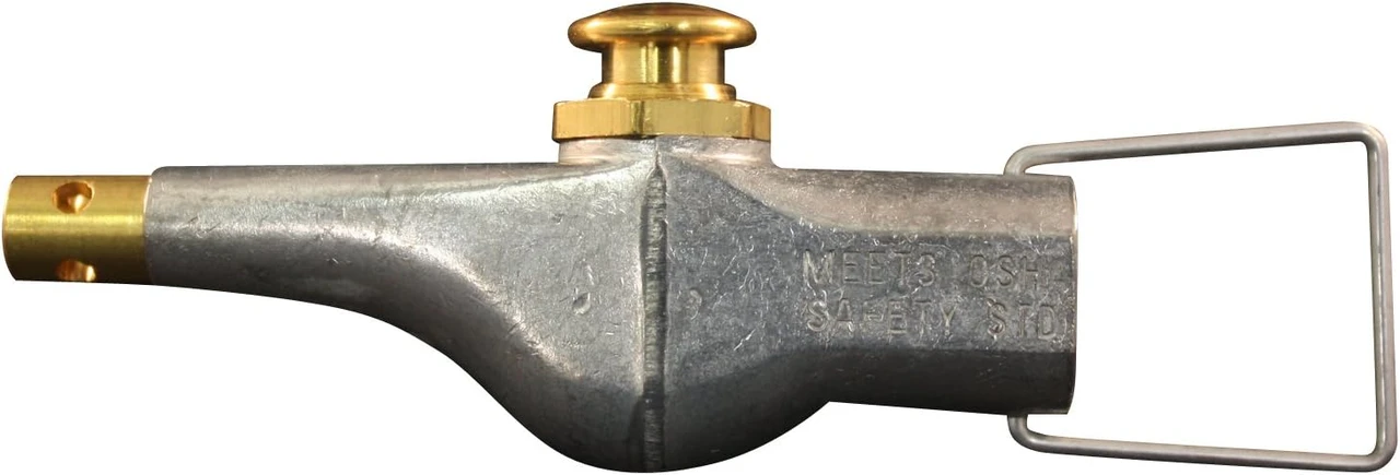 Milton 107 Button, Blo-Gun SAFETY