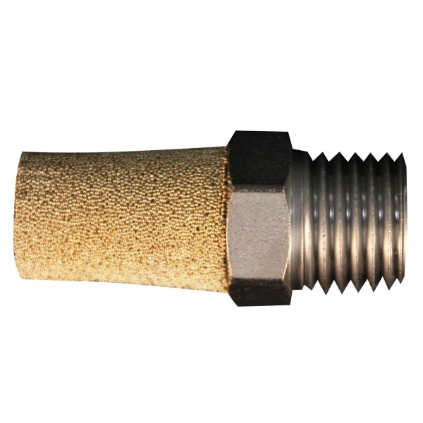 Milton 1086-6 3/8" NPT Exhaust Muffler - Single
