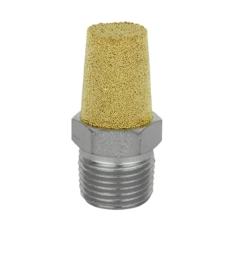 Milton 1086-6 3/8" NPT Exhaust Muffler - Single — product image 2