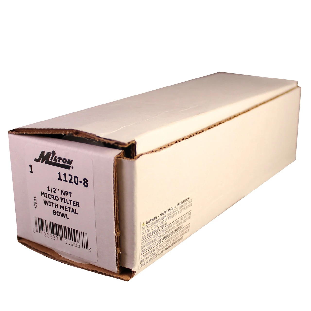 Milton 1120-8 1/2" Metal FRL Filter Bowl — product image 4