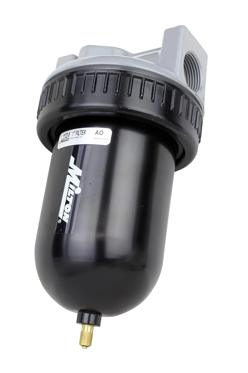 Milton 1122-8 1" NPT Metal FRL Filter Bowl