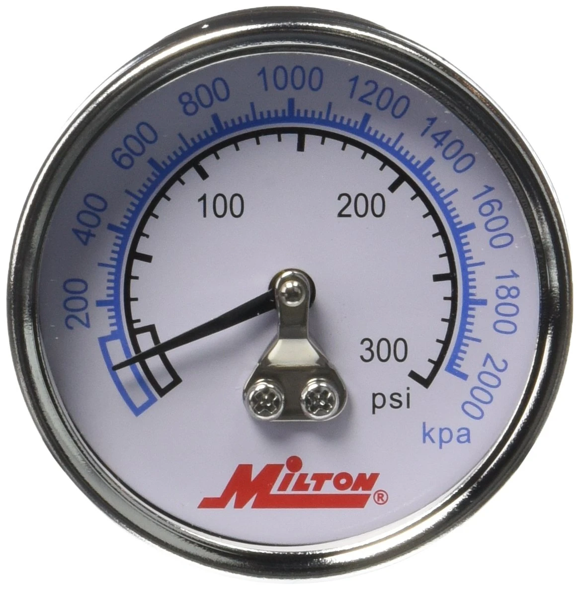 Milton 1192 1/4" NPT High Pressure Gauge