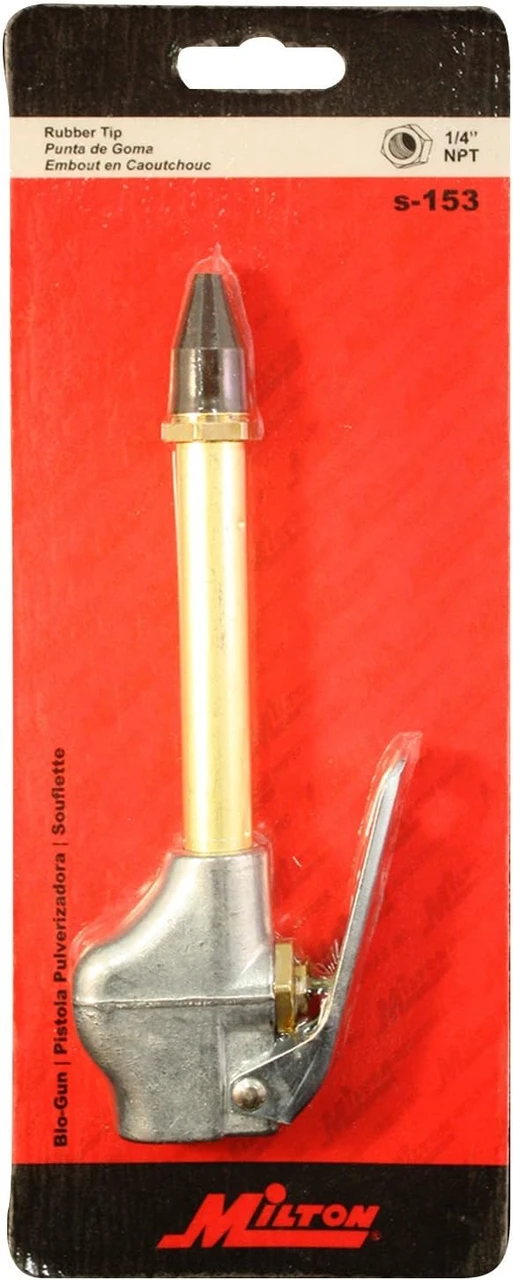 Milton 153BK 1/4" NPT Lever Style Blow Gun - Each — product image 3