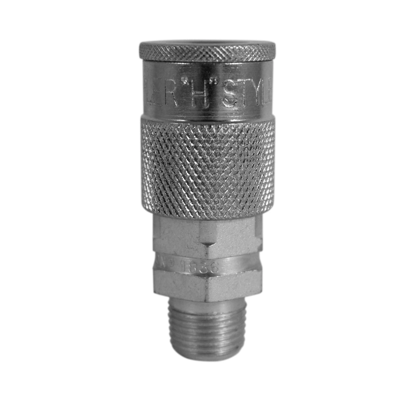 Milton 1836 3/8" MNPT H-Style Coupler