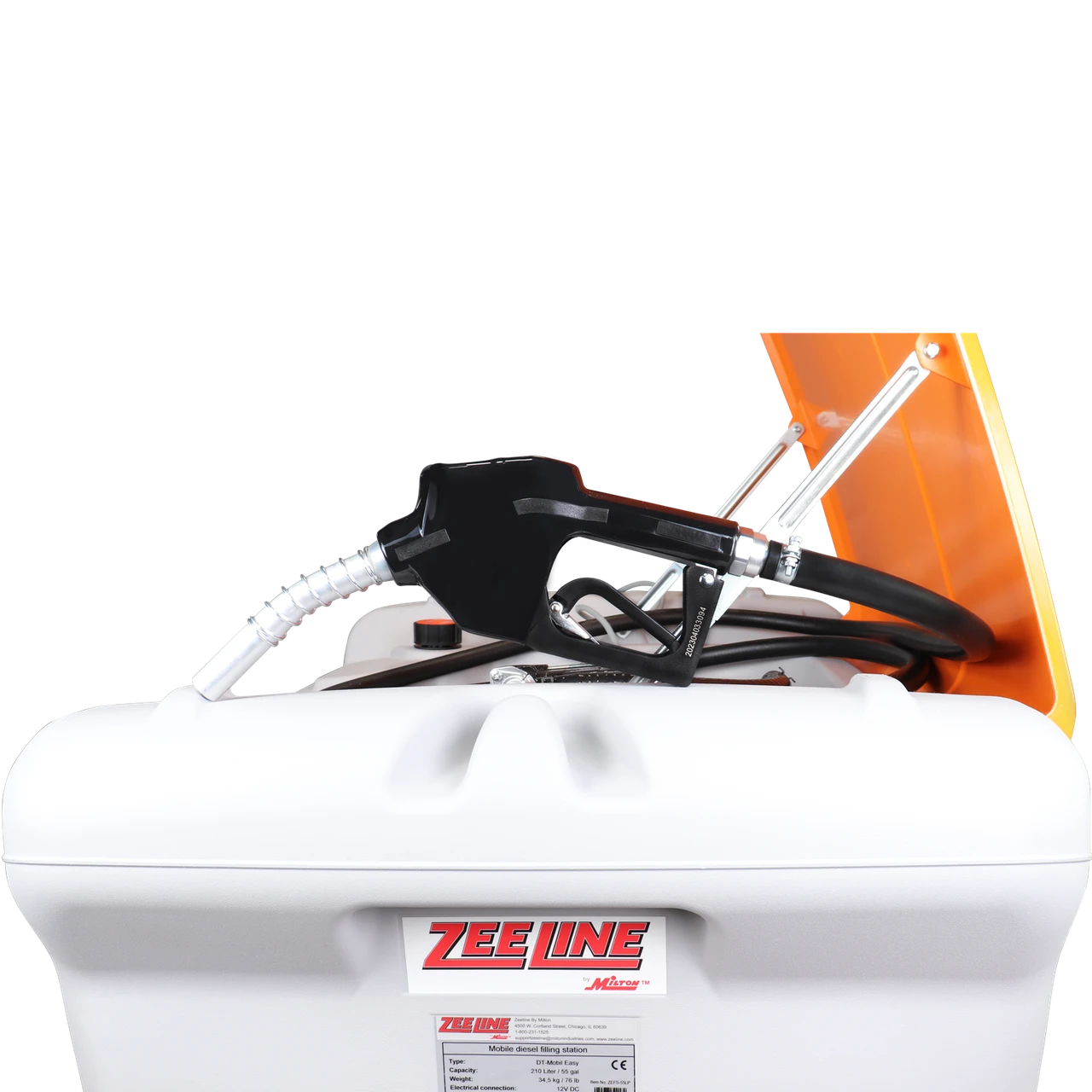 MILTON 55-Gallon Low Profile Diesel Station (ZEFS-55LP) — product image 5