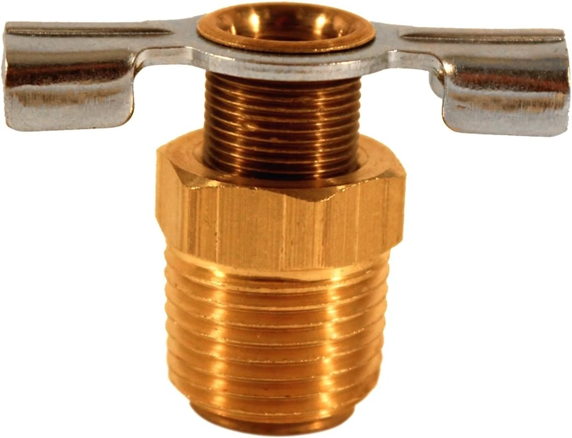 Milton 614-6 3/8" Drain Cock Industries MIL614-6