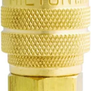 Milton 714 1/4" MNPT M-Style Coupler with Drag Guard
