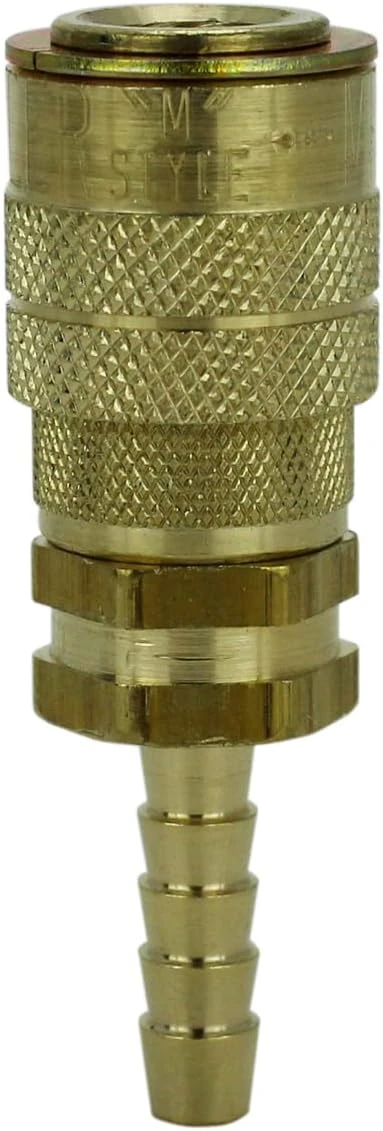 Milton 717 1/4" Hose Barb M Style Coupler — product image 2