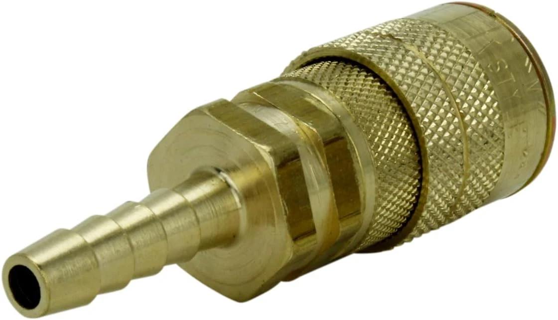Milton 717 1/4" Hose Barb M Style Coupler — product image 4