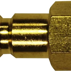 Milton 761 V-Style 1/4" FNPT Brass Plug