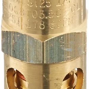 Milton S1090-200 1/4" MNPT ASME Safety Valve - 200 PSI Pop off Pressure