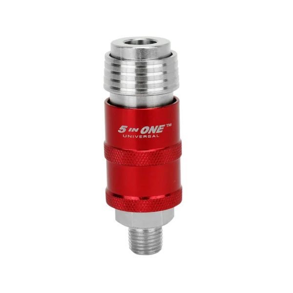 Milton S1751 Safety Exhaust Coupler, 1/4" body, 1/4" MNPT