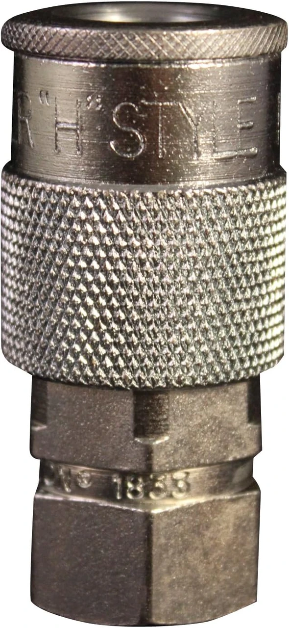 Milton S1833 Compression Coupler, H-Style, Female, 1/4-In. NPT