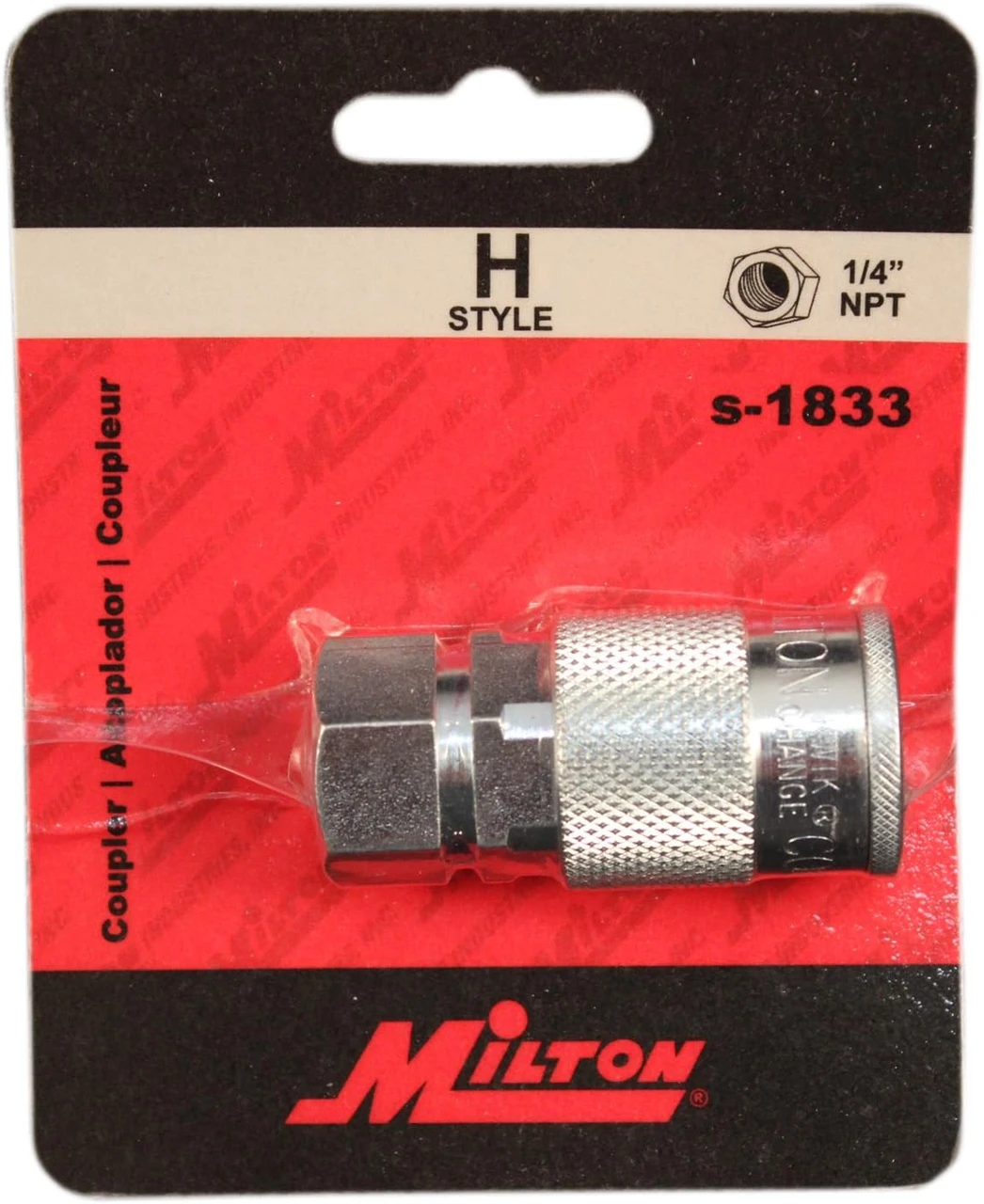 Milton S1833 Compression Coupler, H-Style, Female, 1/4-In. NPT — product image 4