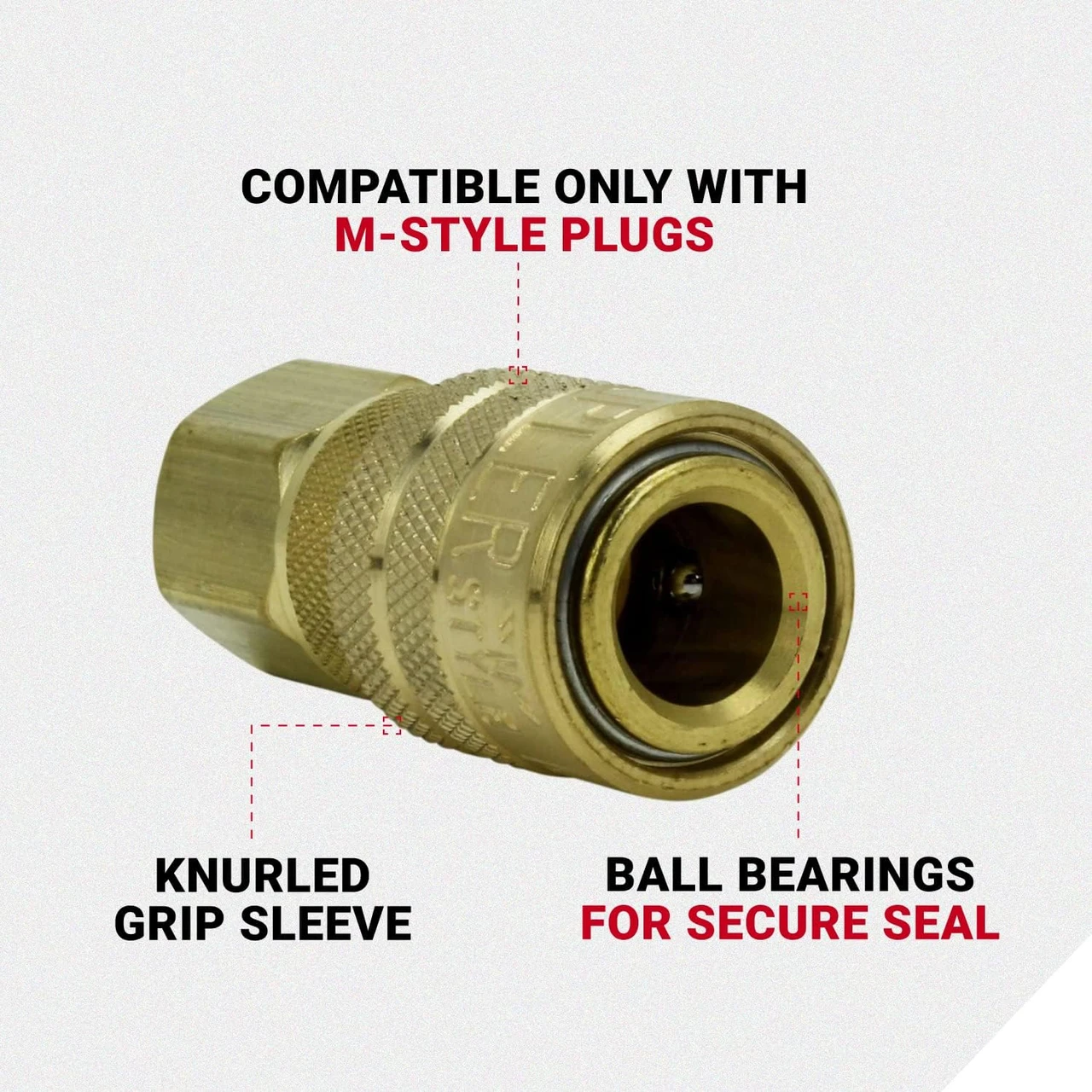 Milton S212 7 Piece M-Style Coupler Kit — product image 4