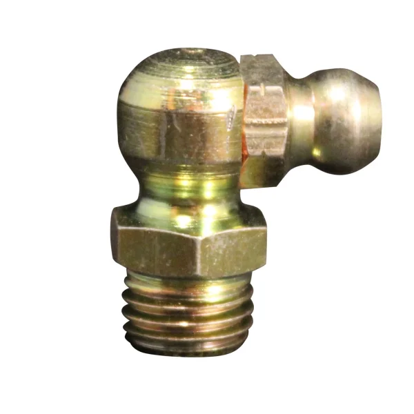 Milton S3228 Grease Fitting M8 x 1, 90 Degrees, OAL 18 mm max, 5-pk