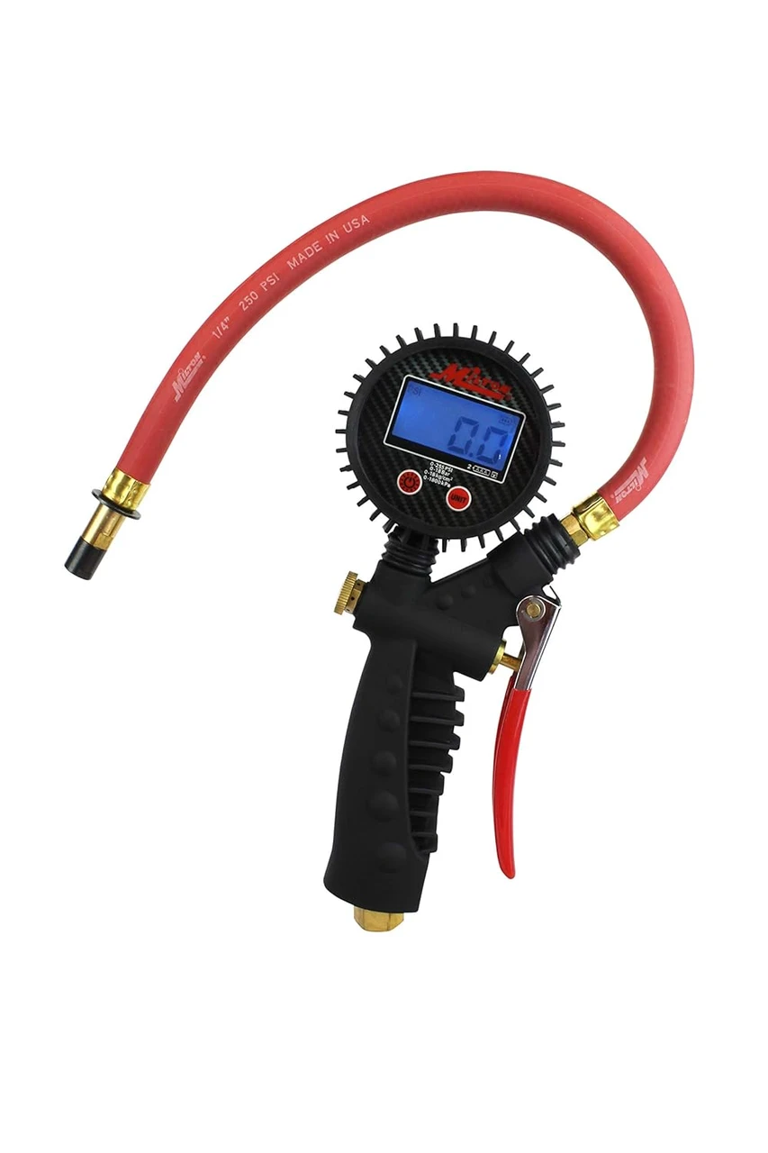 Milton S574D Pro Digital Tire Inflator/Pressure Pistol Grip Gauge, 15" Hose — product image 2
