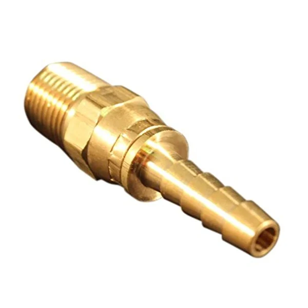 Milton S611-6 S-611-6 1/4" MNPT 3/8" ID Swivel Hose End Fitting