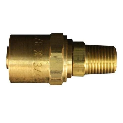 Milton S621 s-621 Reusable End, 1/4" MNPT, Fits 3/8" x 3/4"
