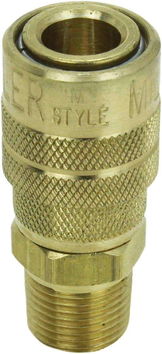 Milton S719 3/8" MNPT M Style Coupler