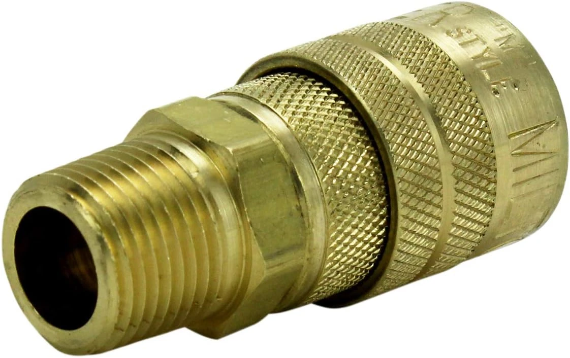 Milton S719 3/8" MNPT M Style Coupler — product image 2
