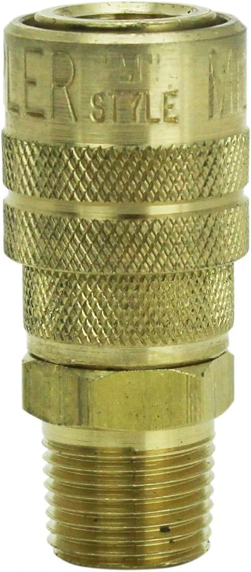 Milton S719 3/8" MNPT M Style Coupler — product image 3
