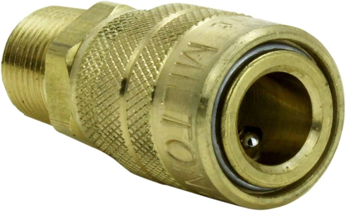 Milton S719 3/8" MNPT M Style Coupler — product image 4