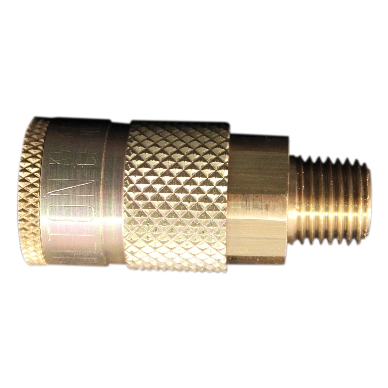 Milton S786 1/4" MNPT T Style Coupler — product image 2