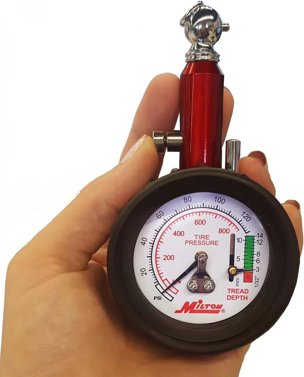 Milton S934 Tire Gauge with Tire Tread Depth Gauge 0-120 PSI — product image 3