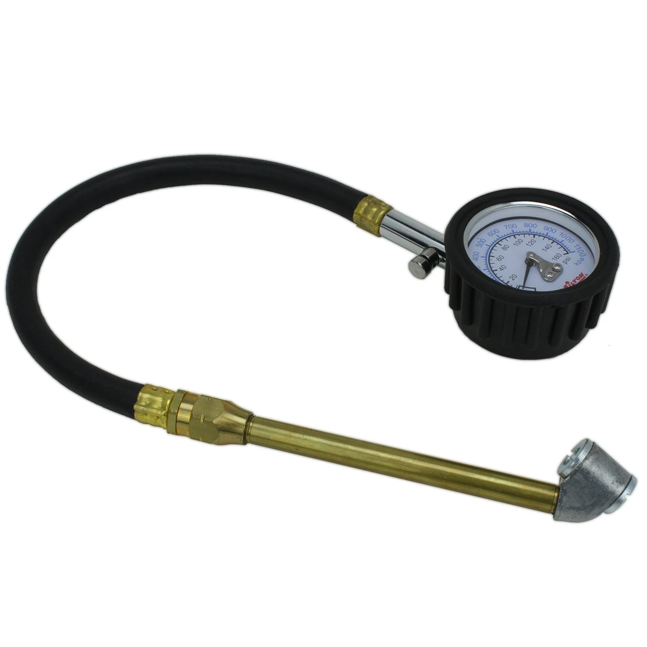Milton S936 High Pressure Dial Tire Pressure Gauge - Dual Head Air Chuck, 12" — product image 2